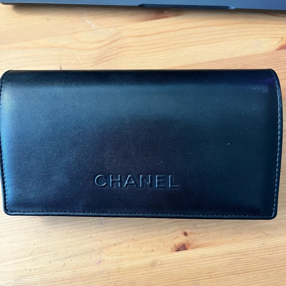 CHANEL Brown Gradient Square Sunglasses